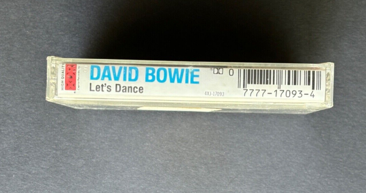 DAVID BOWIE let’s dance © 1983 SEALED/NOS HIGH QUALITY XDR U.S. CASSETTE