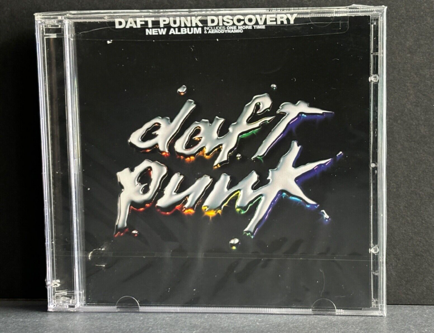 DAFT PUNK discovery SEALED 2001 U.S. CD W/HYPE STICKER