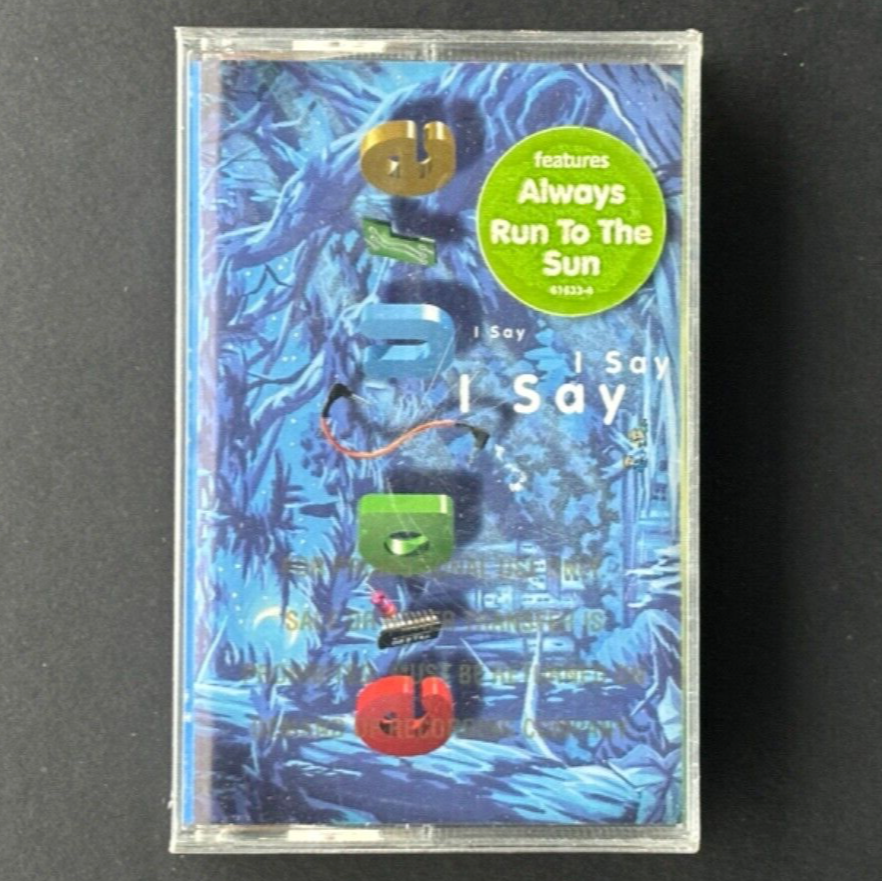 ERASURE i say, i say, i say SEALED 1994 U.S. CASSETTE W/HYPE PROMO STAMP