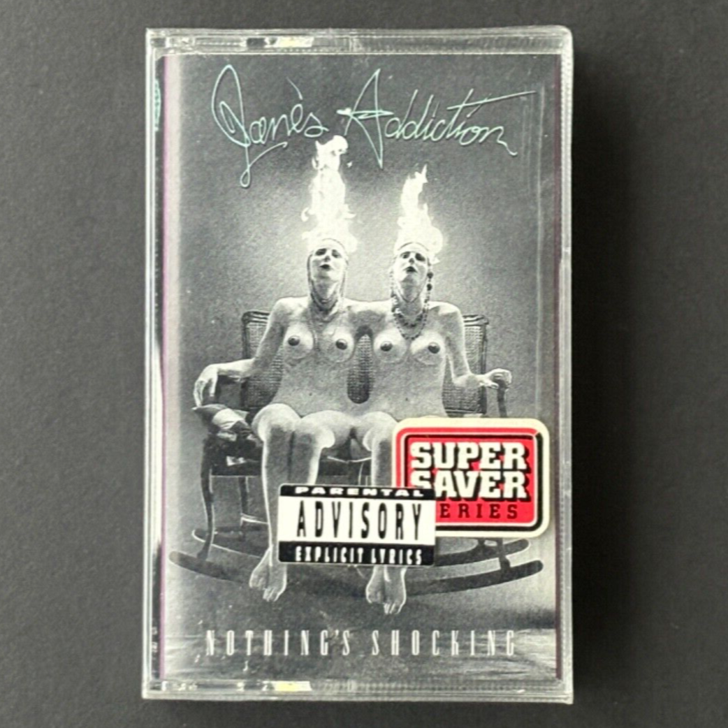 JANE’S ADDICTION nothing’s shocking SEALED CASSETTE