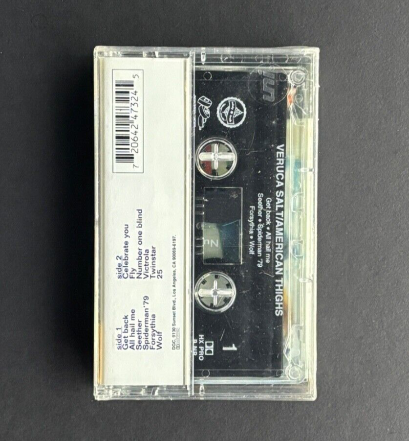 VERUCA SALT american thighs | seether 1994 DGC SEALED CASSETTE