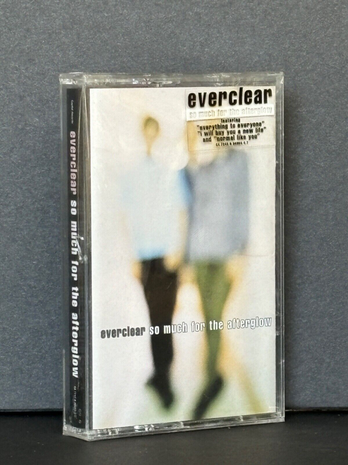 EVERCLEAR so much for the afterglow SEALED 1997 CASSETTE W/HYPE STICKER