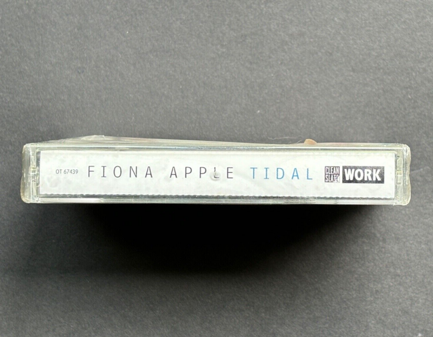 FIONA APPLE tidal | criminal shadowboxer 1996 SEALED U.S. CASSETTE W/HYPE