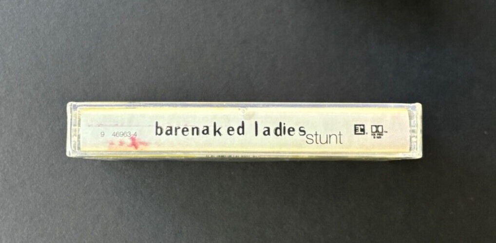 BARENAKED LADIES stunt w/“one week” SEALED U.S. CASSETTE W/HYPE STICKER