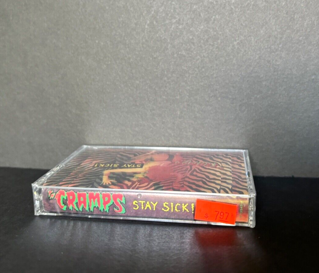 THE CRAMPS stay sick 1990 ENIGMA U.S. CASSETTE (sealed)