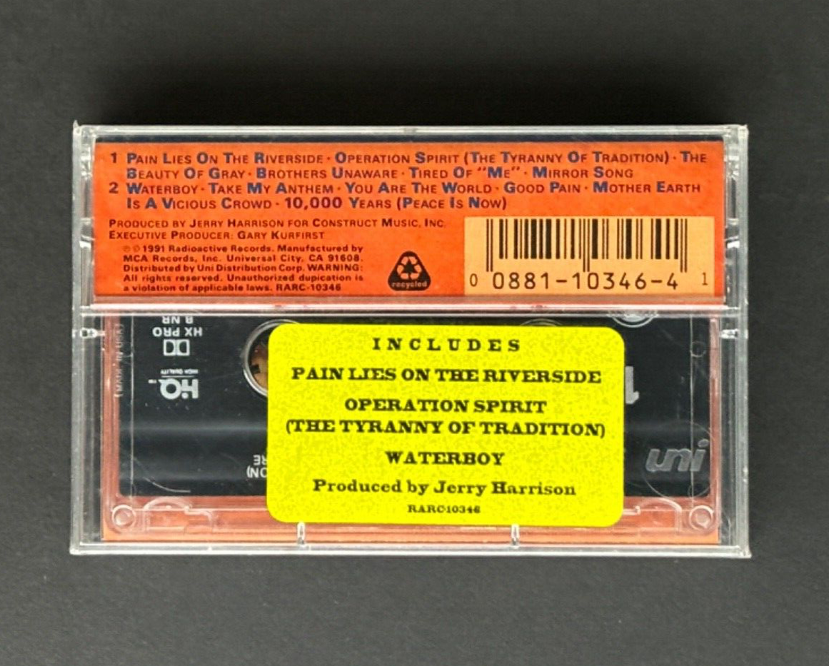 LIVE mental jewelry the band SEALED 1991 RADIOACTIVE CASSETTE W/HYPE STICKER