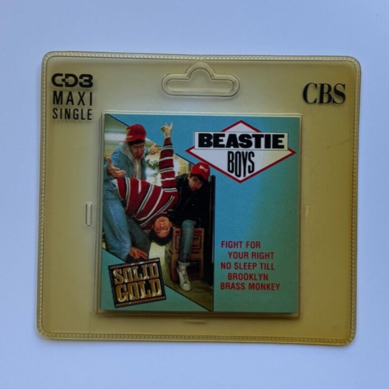 BEASTIE BOYS fight for your right from licensed to ill SEALED 3” MINI CD