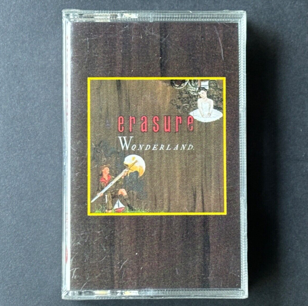 ERASURE wonderland w/oh lamour  SEALED U.S. CASSETTE PROMO?