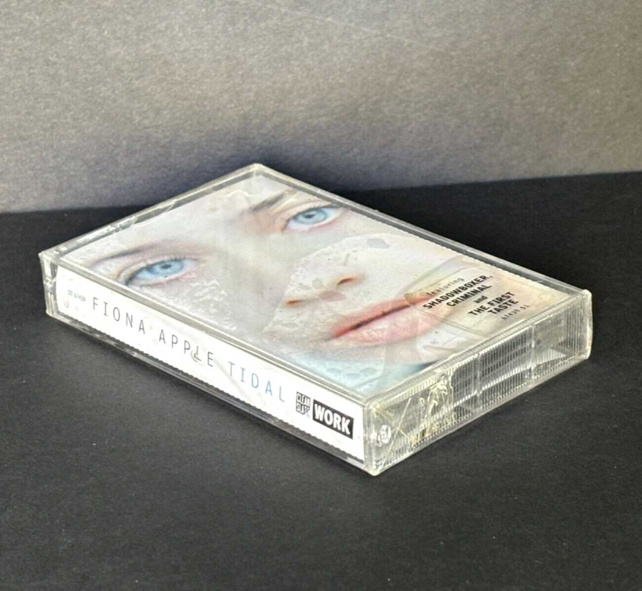 FIONA APPLE tidal | criminal shadowboxer 1996 SEALED U.S. CASSETTE W/HYPE