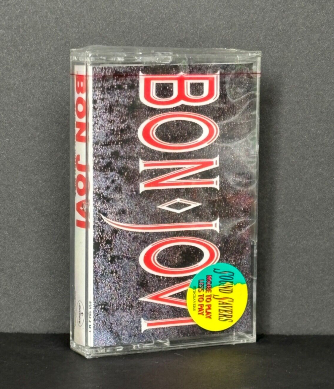 BON JOVI (4) CASSETTES: 3 SEALED (incl. slippery when wet) + 1 OPEN CASSETTE LOT