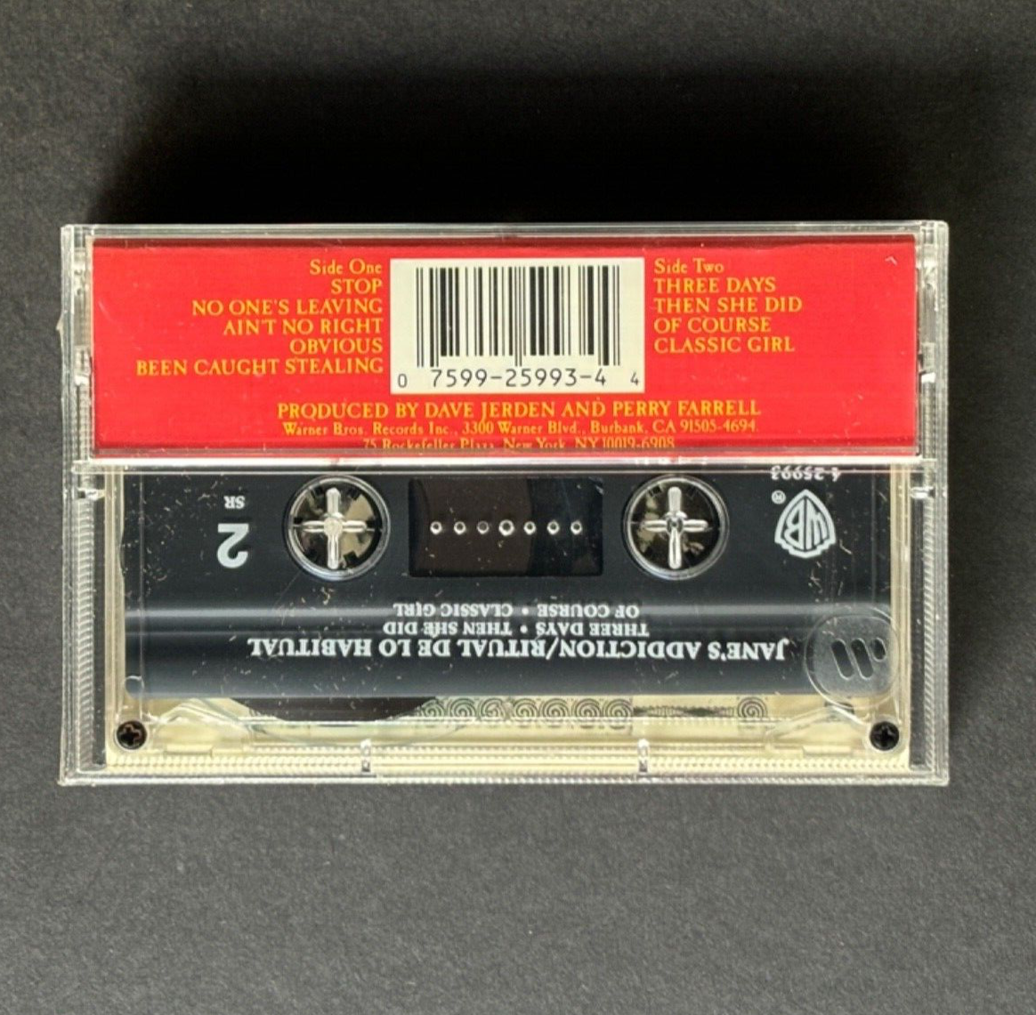 JANE’S ADDICTION ritual de lo habitual SEALED 1990 U.S. CASSETTE