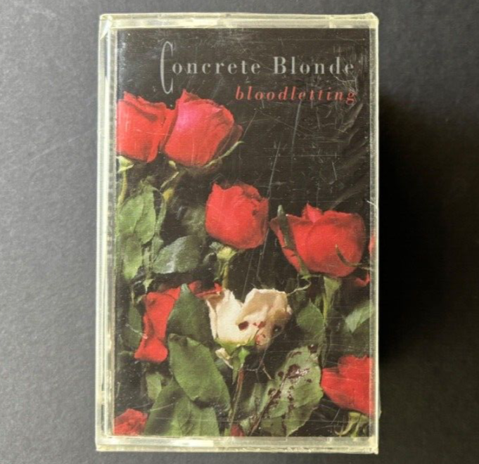 CONCRETE BLONDE bloodletting w/“joey" 1990 SEALED U.S. CASSETTE