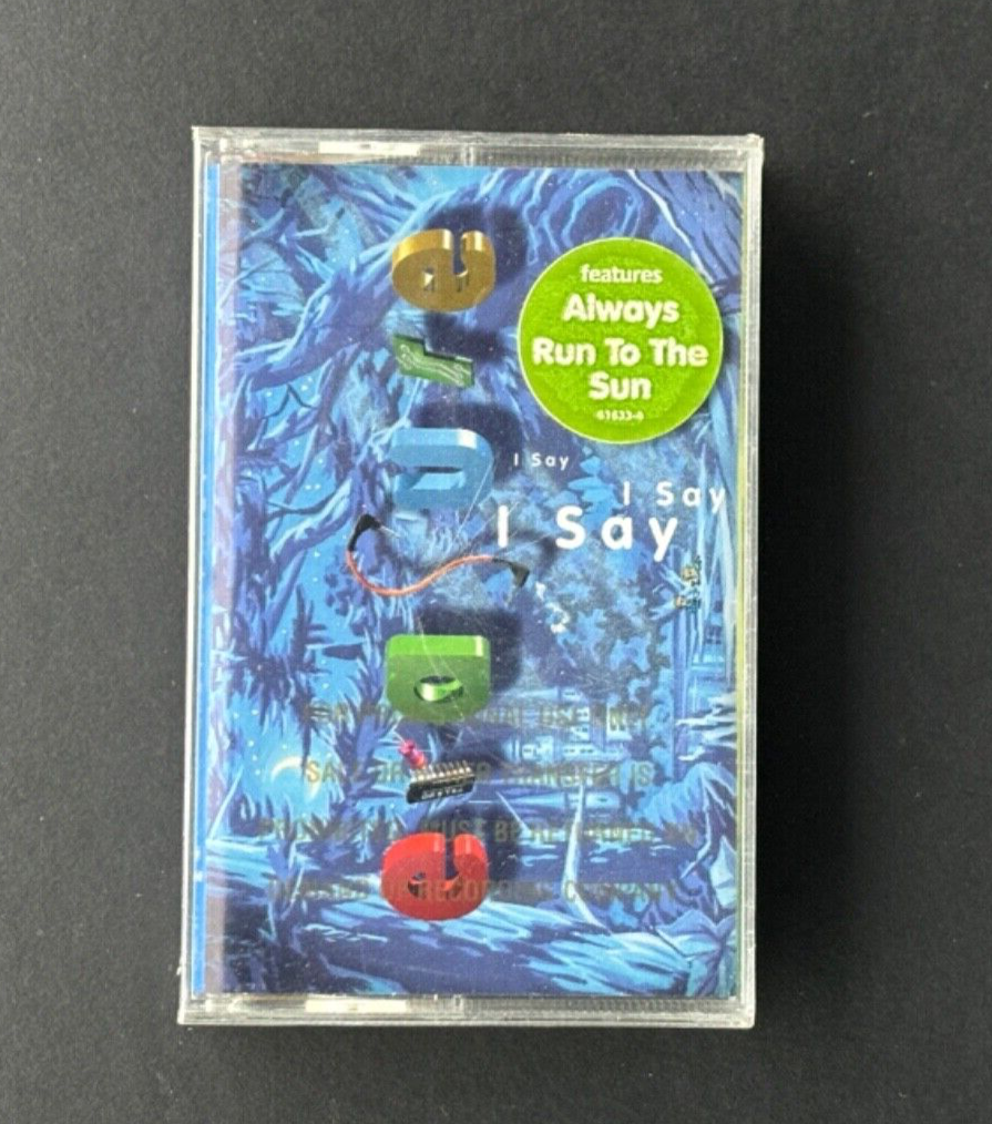 ERASURE i say, i say, i say SEALED 1994 U.S. CASSETTE W/HYPE PROMO STAMP