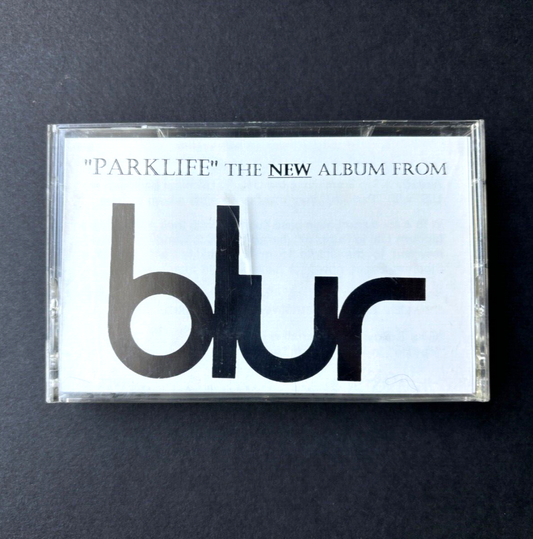 BLUR parklife | girls & boys 1994 ADVANCE PROMO CASSETTE