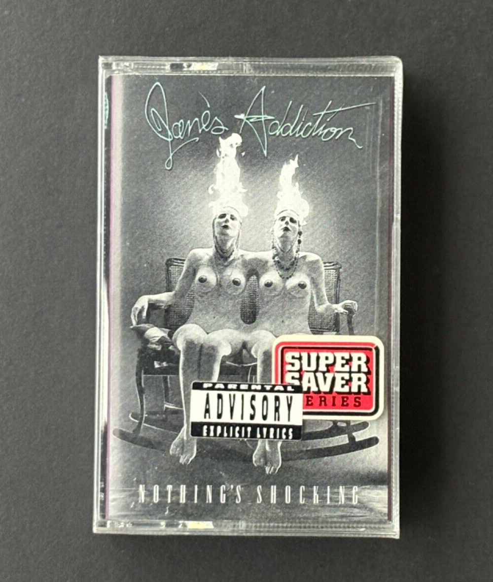 JANE’S ADDICTION nothing’s shocking SEALED CASSETTE