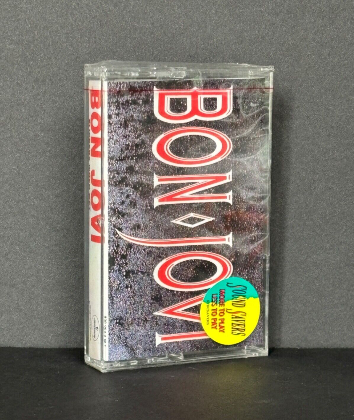 BON JOVI (4) CASSETTES: 3 SEALED (incl. slippery when wet) + 1 OPEN CASSETTE LOT