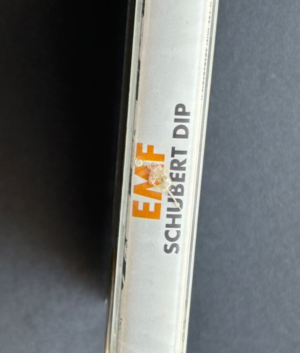 EMF schubert dip w/“unbelievable" SEALED © 1991 U.S. CASSETTE W/HYPE STICKER