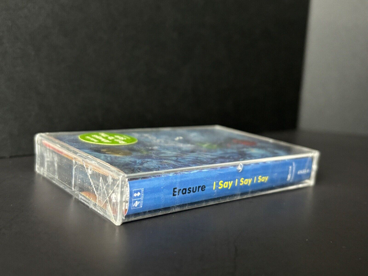 ERASURE i say, i say, i say SEALED 1994 U.S. CASSETTE W/HYPE PROMO STAMP