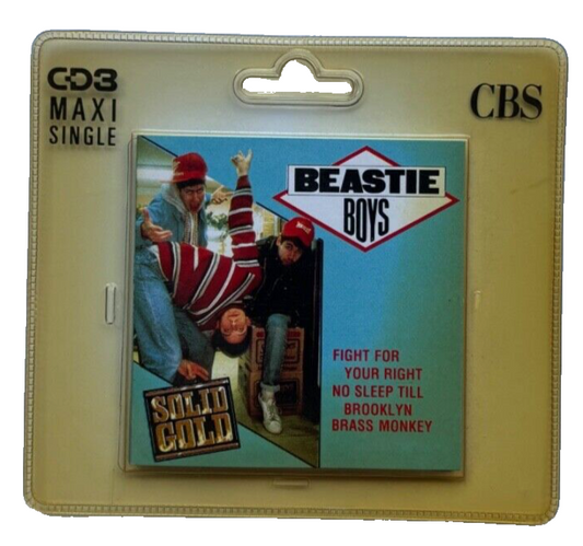 BEASTIE BOYS fight for your right from licensed to ill SEALED 3” MINI CD