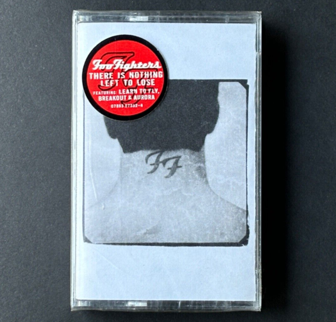 FOO FIGHTERS there is nothing left to lose SEALED 1999 U.S. CASSETTE W/HYPE