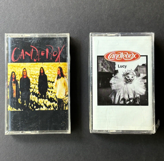 CANDLEBOX 1993 SELF-TITLED / 1995 LUCY U.S. SEALED CASSETTE LOT