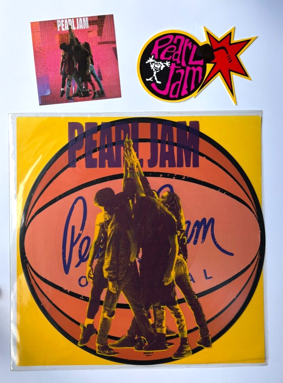 Pearl Jam - Ten 1992 UK Picture Disc LP