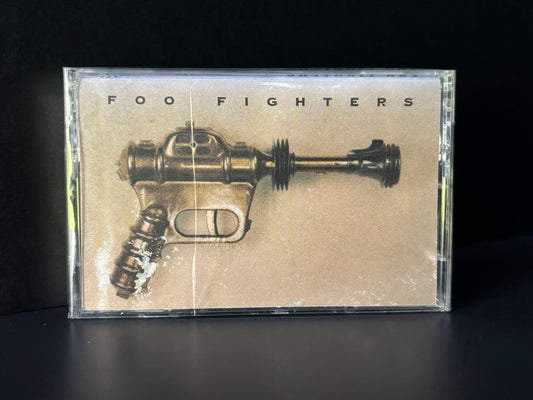 FOO FIGHTERS self-titled SEALED 1995 U.S. CASSETTE *CRACKS IN CASE