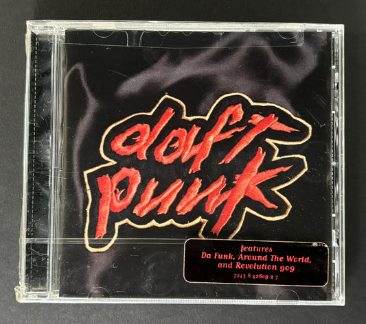 DAFT PUNK homework SEALED 1997 U.S. CD W/HYPE STICKER