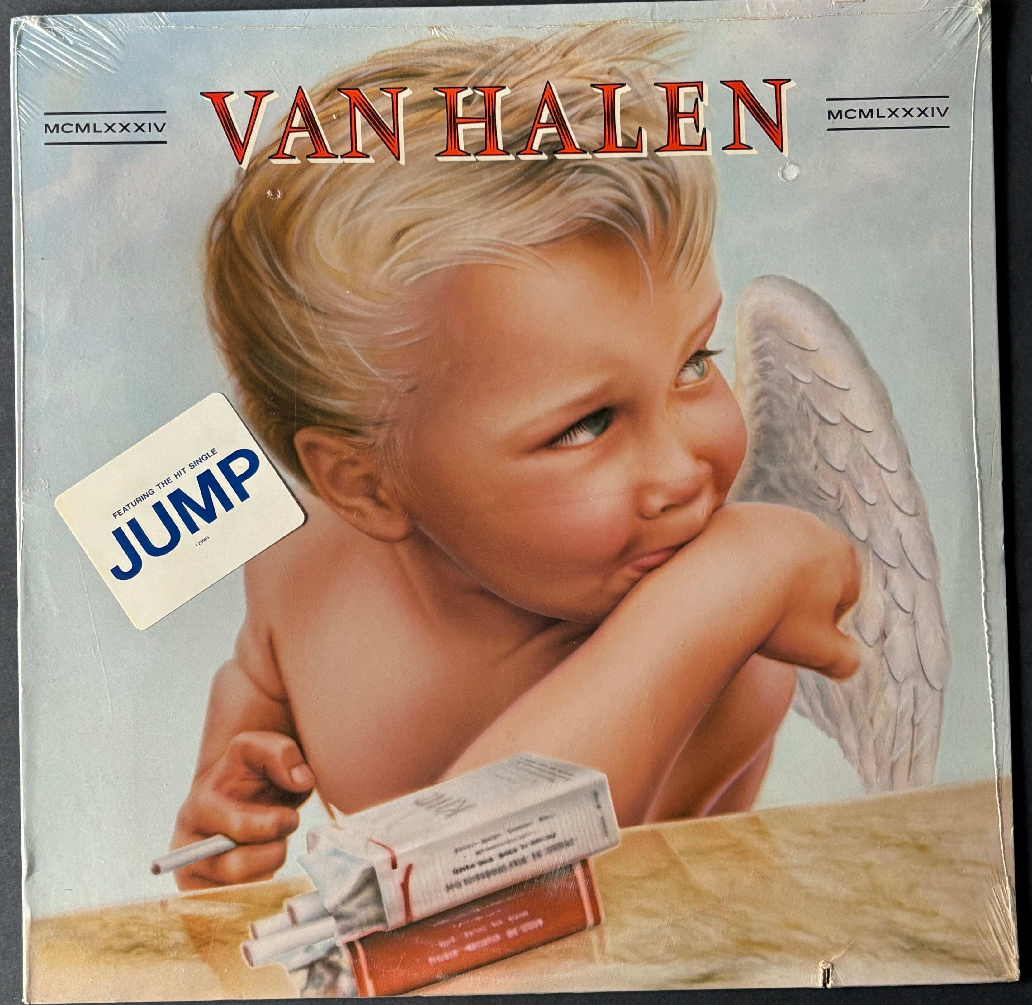 美品 名盤 VAN HALEN 1984 \" JAMP \"収録USオリジナルLP Van Halen - “1984” - Vinyl- Upside Down Back Print - WB